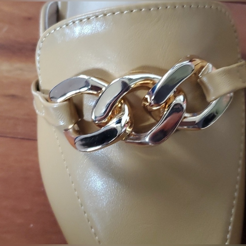 Easy Smile Tan Slip-On Loafers - Picture 3 of 5